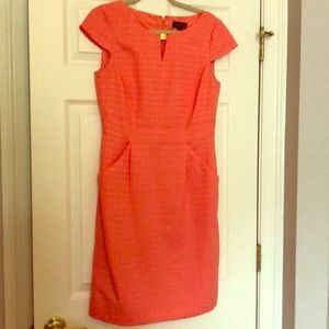 Beautiful Coral Tahari Dress